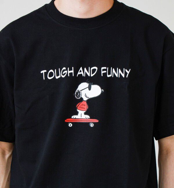 GLOSTER「PEANUTS&times;BEEFY-T クルーネックTシャツ」|Tシャツ・カットソー|