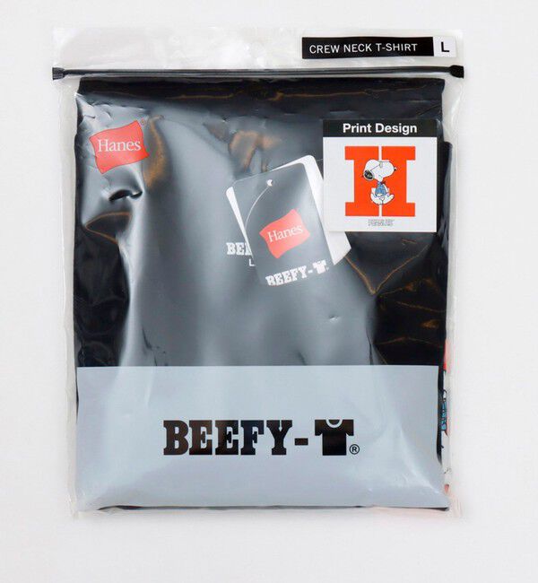 GLOSTER「PEANUTS&times;BEEFY-T クルーネックTシャツ」|Tシャツ・カットソー|