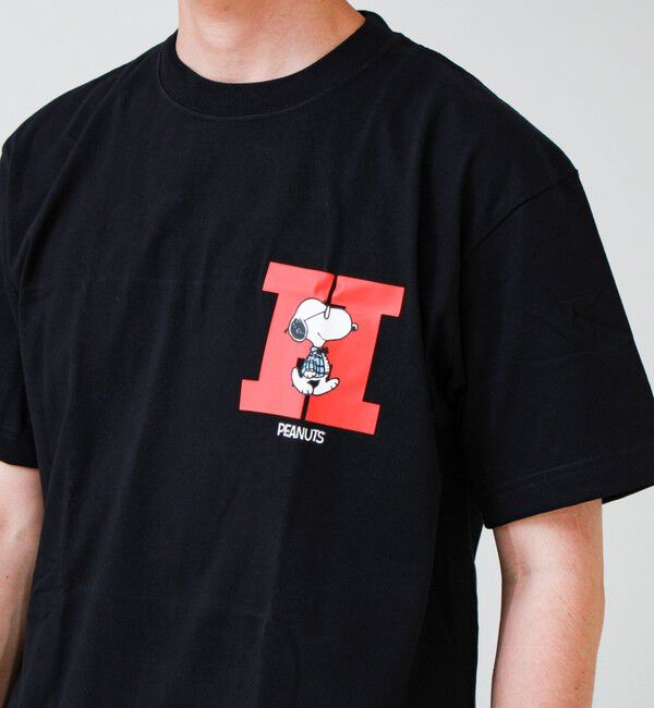 GLOSTER「PEANUTS&times;BEEFY-T クルーネックTシャツ」|Tシャツ・カットソー|