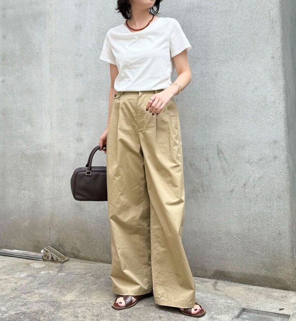 fredy emue「ドレープカットソーブラウス」|Tシャツ・カットソー|