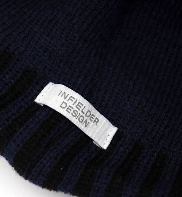 GLOSTER「【INFIELDER DESIGN/インフィールダーデザイン】ST PON BEANIE ニット帽」|ニット帽|