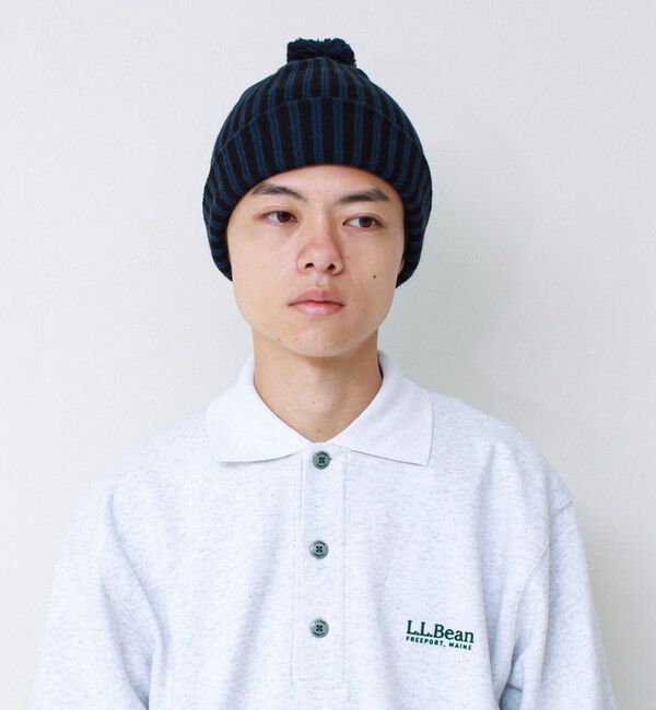 GLOSTER「【INFIELDER DESIGN/インフィールダーデザイン】ST PON BEANIE ニット帽」|ニット帽|