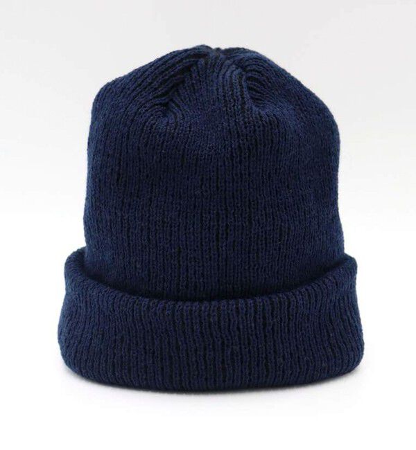 GLOSTER「【INFIELDER DESIGN/インフィールダーデザイン】ST BEANIE ワッチ ニット帽」|その他|ネイビー