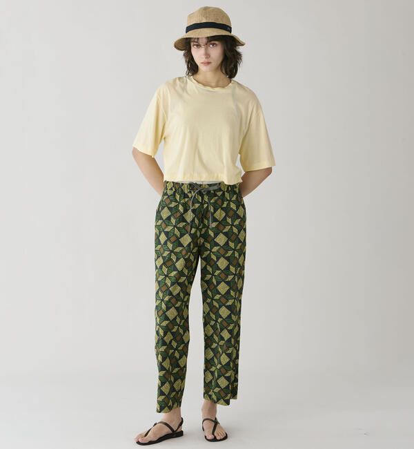UNFIL「UNFIL | コットンジャージー シアー半袖Tシャツ WOMEN」|Tシャツ・カットソー|