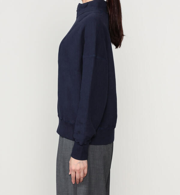  「TICCA | ダウニーウラケ ハーフジップ長袖プルオーバー WOMEN」|その他|