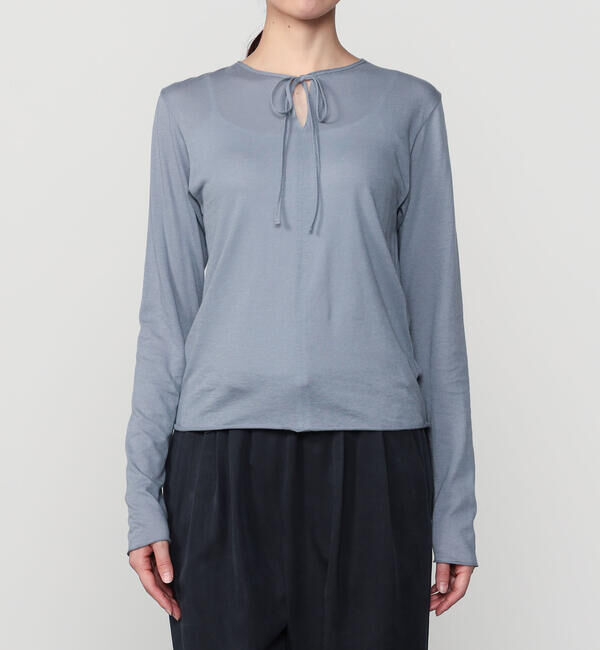 LE GLAZIK「LE GLAZIK | アムンゼン リボンタイプルオーバー WOMEN」|Tシャツ・カットソー|