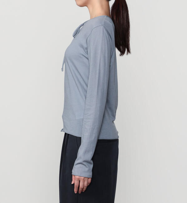 LE GLAZIK「LE GLAZIK | アムンゼン リボンタイプルオーバー WOMEN」|Tシャツ・カットソー|