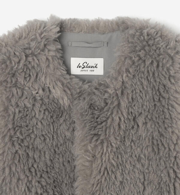 LE GLAZIK「LE GLAZIK | エコファー ジレ WOMEN」|その他|