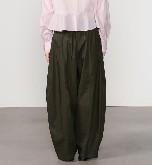 Morris & Sons「MORRIS & SONS | コットン カーブパンツ WOMEN」|チノ|