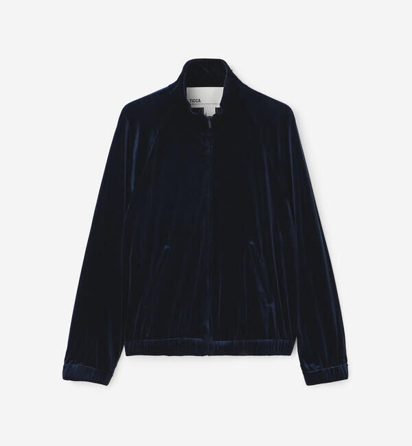  「TICCA | 〈別注〉ベロア トラックジャケット WOMEN」|その他|