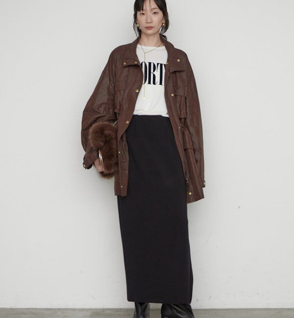  「《さらっとした着心地》WORTHロゴロンT」|Tシャツ・カットソー|