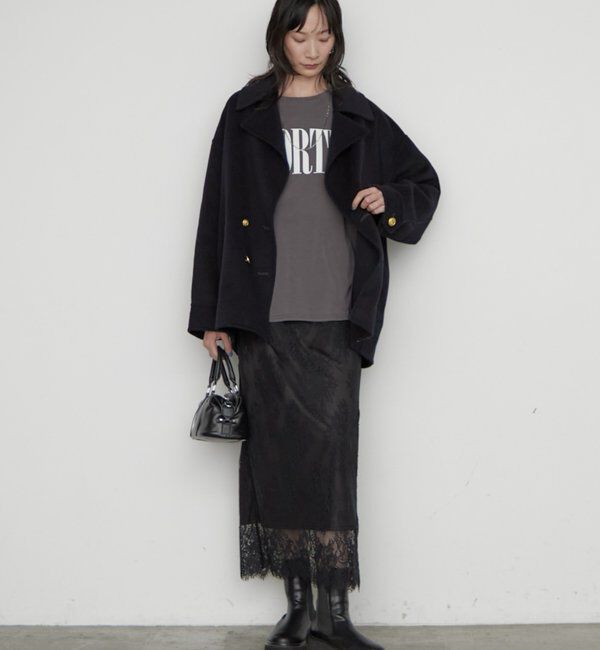  「《さらっとした着心地》WORTHロゴロンT」|Tシャツ・カットソー|