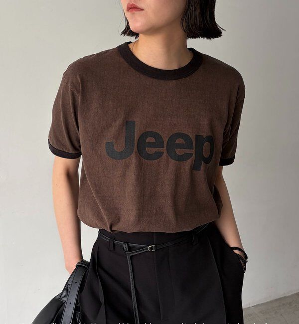  「〈GOOD ROCK SPEED〉JEEPリンガーTシャツ」|Tシャツ・カットソー|