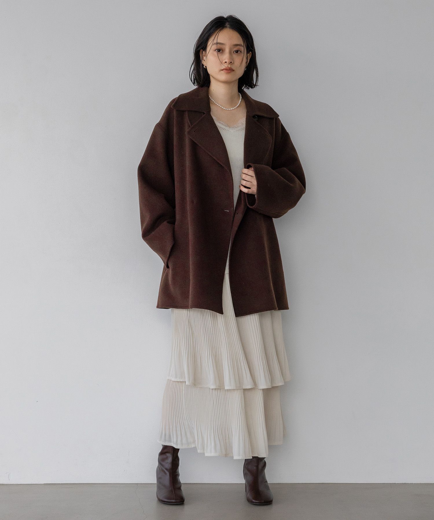 A part by 「【名品シリーズ】カシープ3WAYミドルコート」|その他|