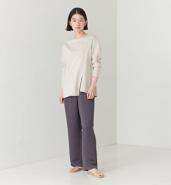collex「＜手洗い可＞アシンメトリースリットプルオーバー」|Tシャツ・カットソー|