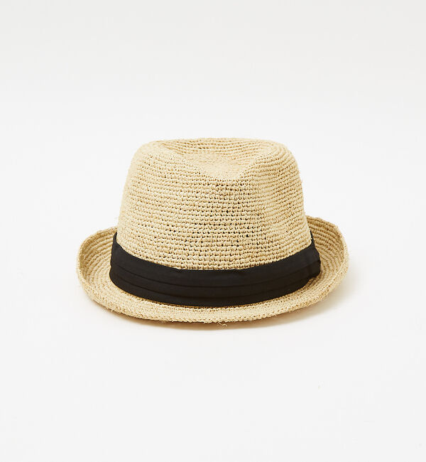 ABAHOUSE「【RUBEN/ルーベン】RAFFIA HAT/中折れラフィアハット」|その他|