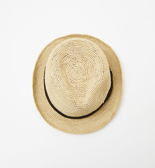ABAHOUSE「【RUBEN/ルーベン】RAFFIA HAT/中折れラフィアハット」|その他|