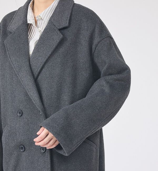 Rouge vif「【一部店舗限定】ニットビーバーコート/ダブルブレストコート」|その他|