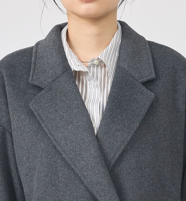 Rouge vif「【一部店舗限定】ニットビーバーコート/ダブルブレストコート」|その他|