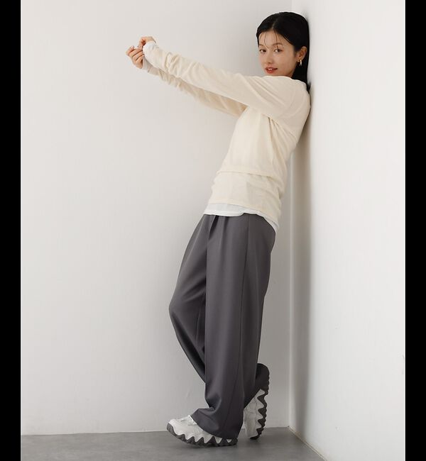 abahouse mavie「タックワイドスラックス」|その他|