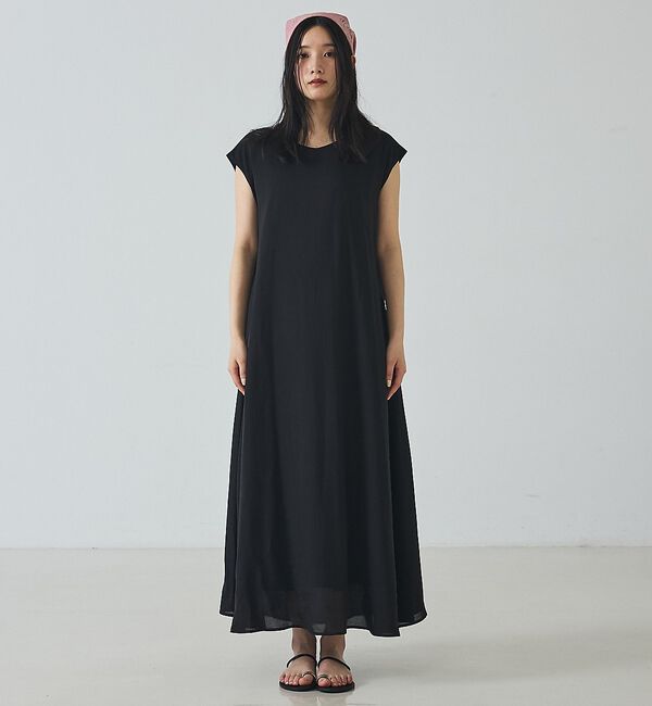abahouse mavie「2枚仕立てシアーワンピース」|ワンピース|