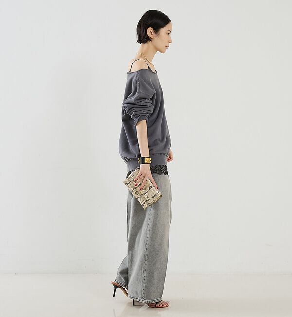 The Store by C' 「【DENIM DELIGHT DAYS】【別注】オフショルダースエット」|スウェット・ジャージ|