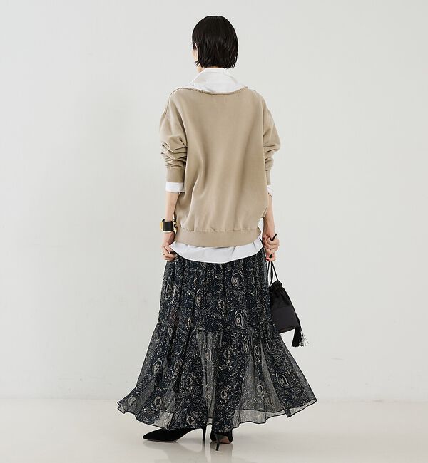 The Store by C' 「【DENIM DELIGHT DAYS】【別注】オフショルダースエット」|スウェット・ジャージ|