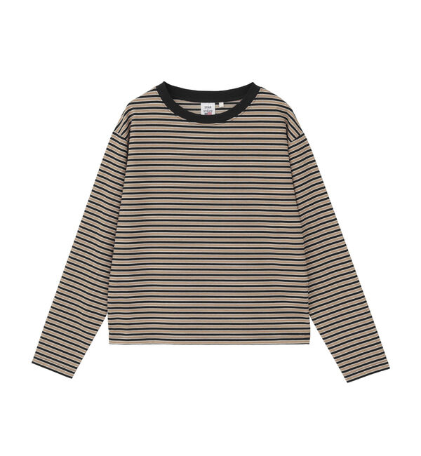 TIARA「【STAR&STRIPE/スターアンドストライプ】ボーダーカットソー（SSMD-201M）」|Tシャツ・カットソー|ブラック
