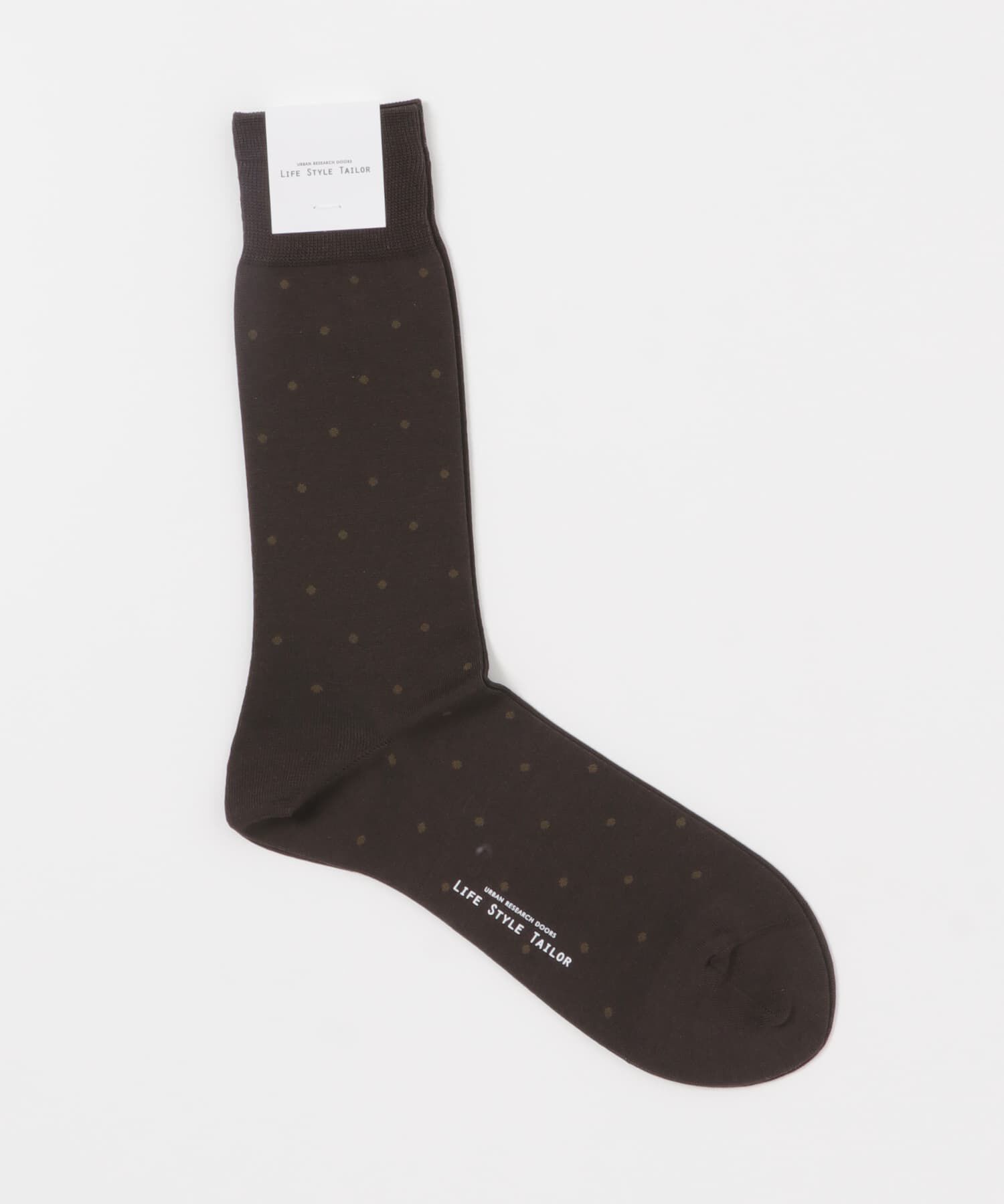 URBAN RESEARCH DOORS「LIFE STYLE TAILOR　ドット柄ドレスソックス」|ソックス|