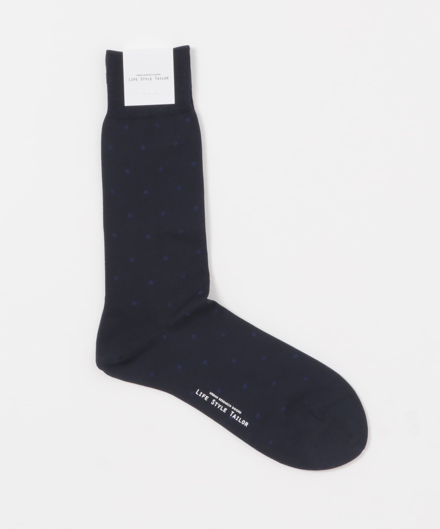 URBAN RESEARCH DOORS「LIFE STYLE TAILOR　ドット柄ドレスソックス」|ソックス|