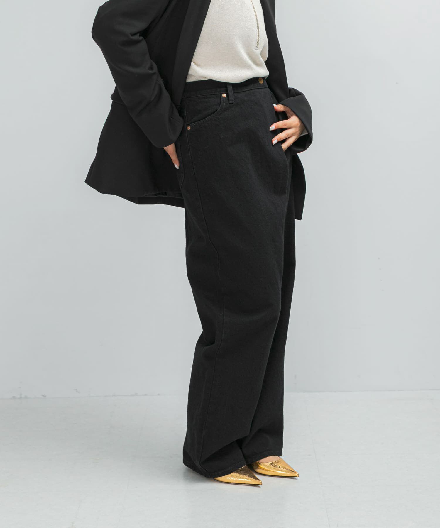 URBAN RESEARCH ROSSO「『別注』Lee&times;ROSSO　FRONT TUCK DENIM PANTS」|デニム|