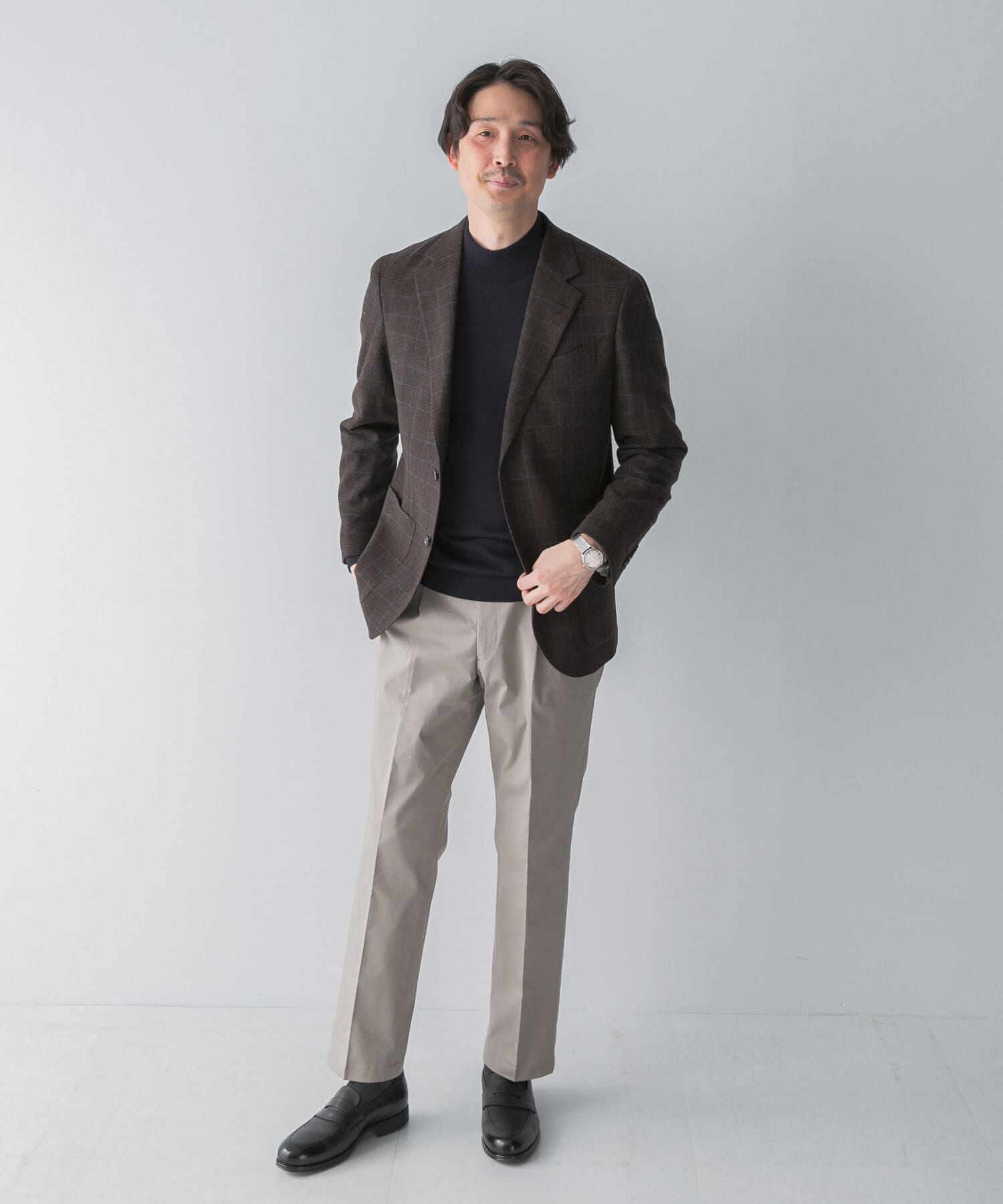 URBAN RESEARCH DOORS「LIFE STYLE TAILOR　オーバーペンツイードジャケット」|その他|