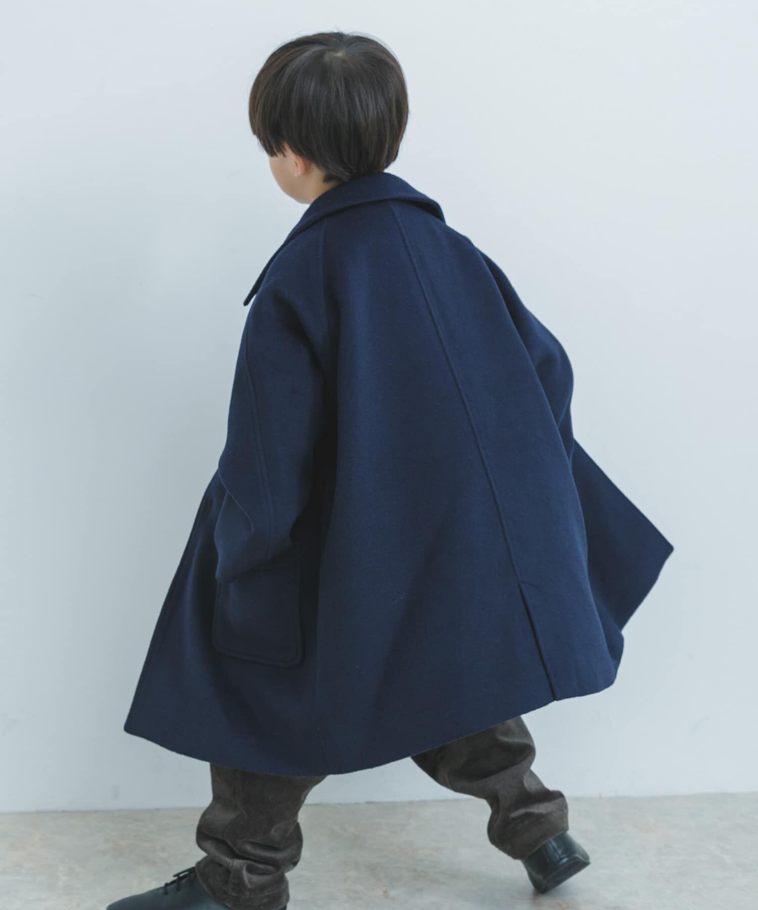 URBAN RESEARCH DOORS「ステンカラーウール混コート(KIDS)」|その他|