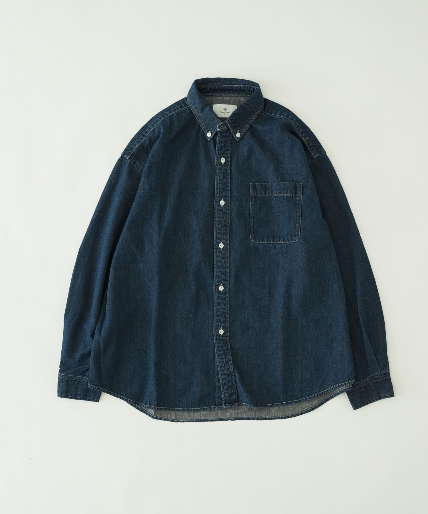 Sonny Label 「オーバーサイズデニムボタンダウンシャツ」|シャツ・ブラウス|