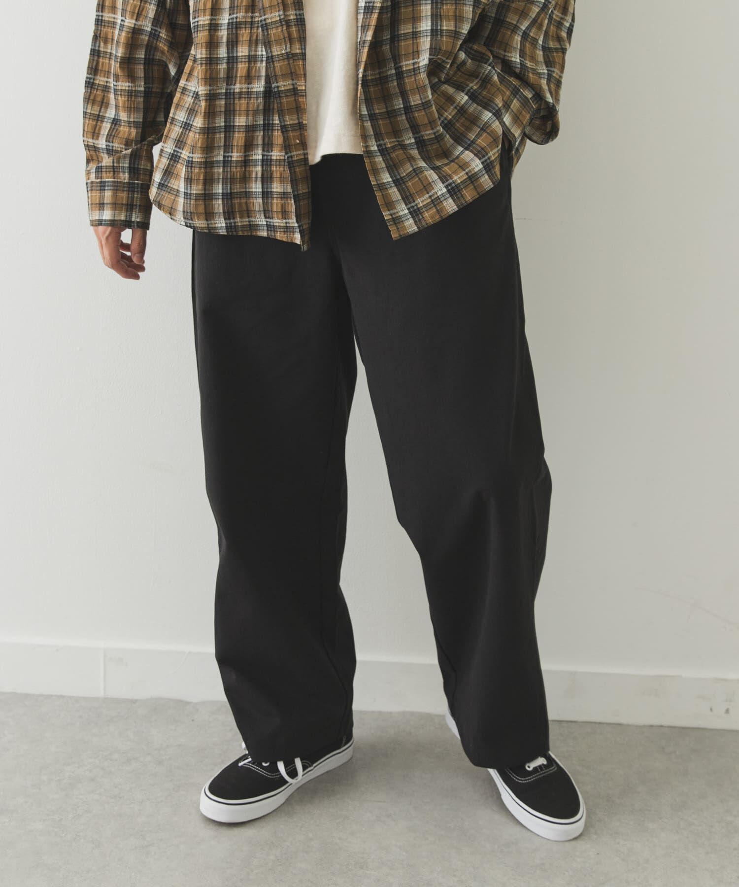 Sonny Label 「ワイドタックチノイージーパンツ」|その他|ブラック