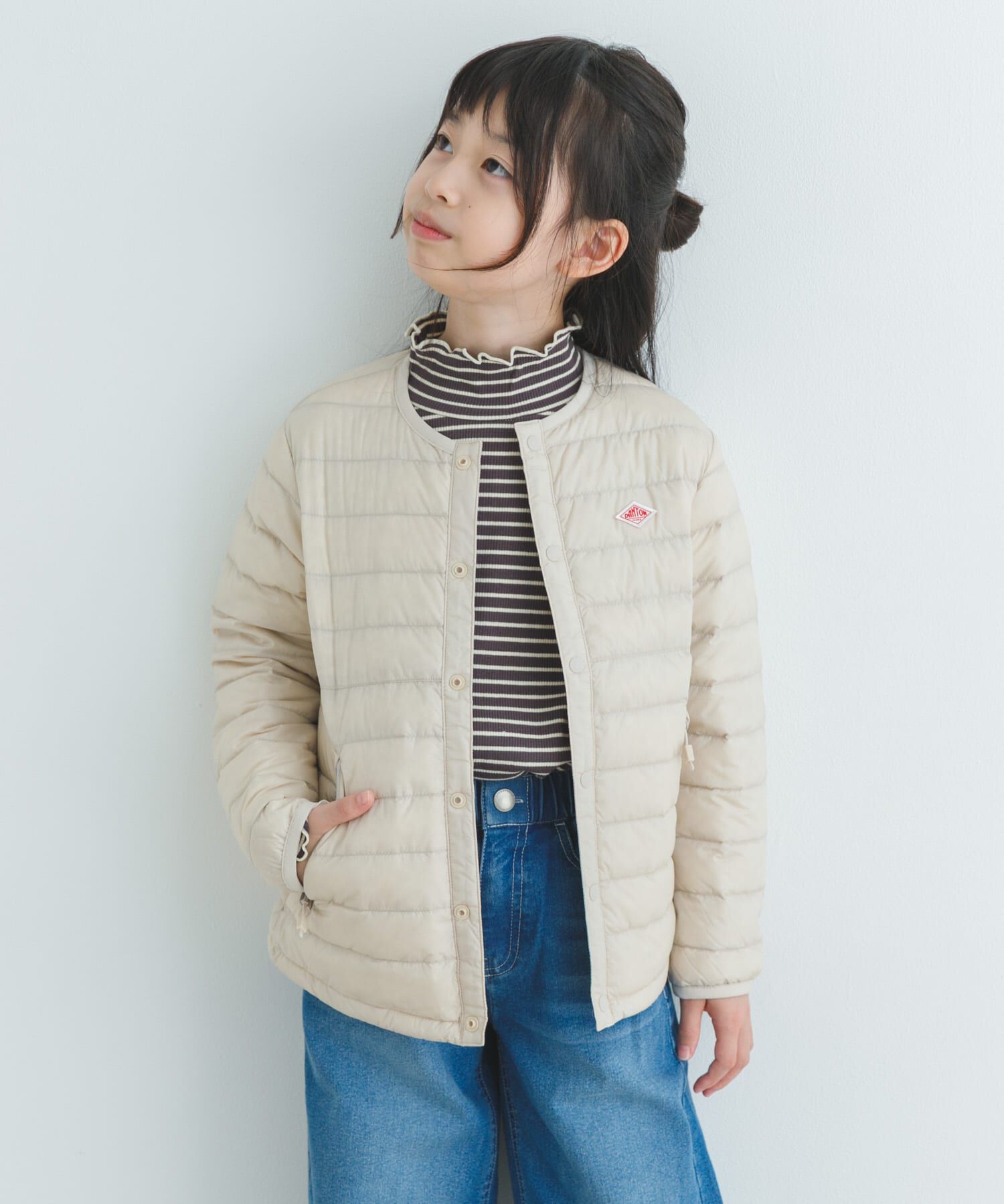 URBAN RESEARCH DOORS「DANTON　KIDSINNERDOWNCREWNECKJACKET(KIDS)」|その他|