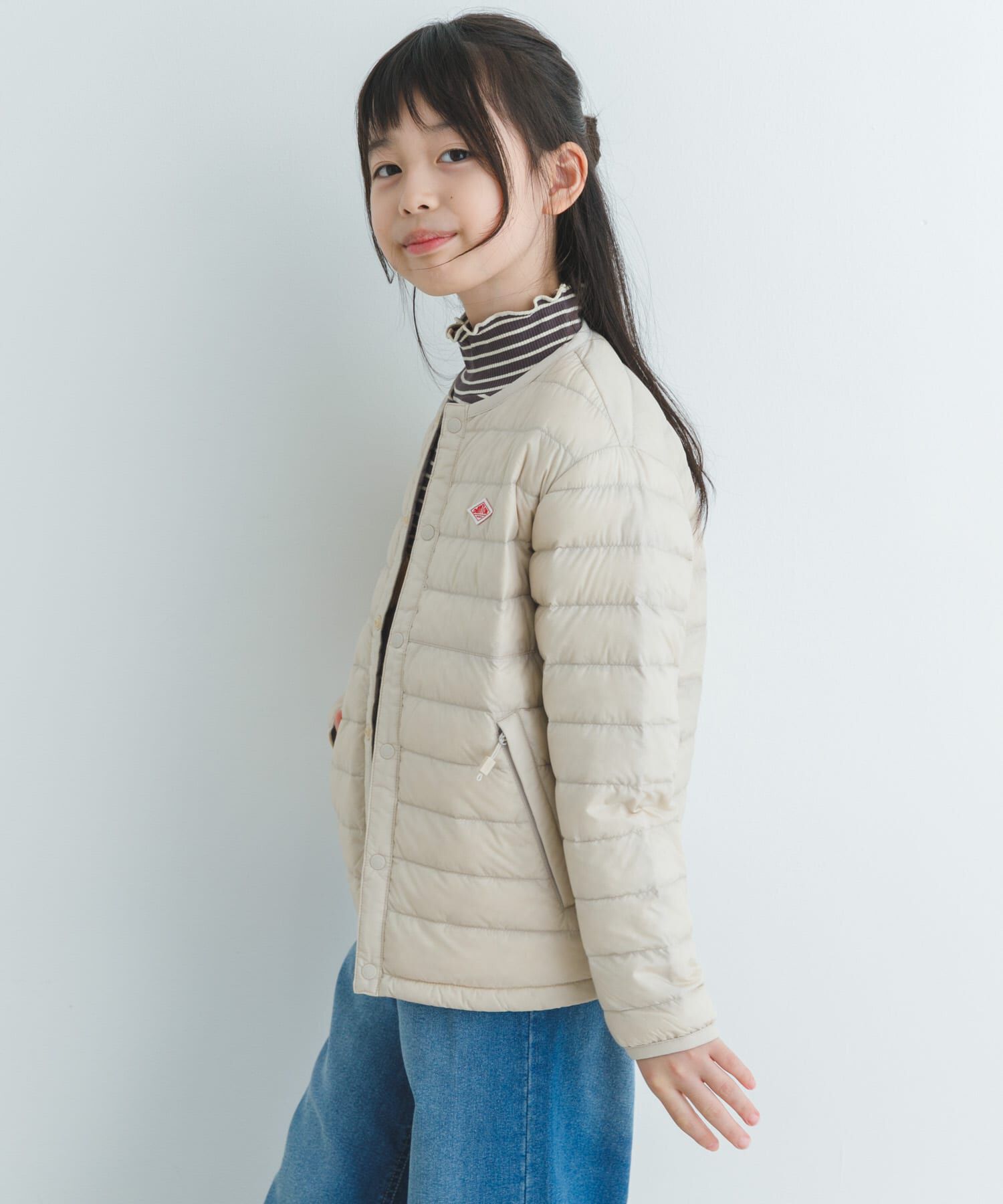 URBAN RESEARCH DOORS「DANTON　KIDSINNERDOWNCREWNECKJACKET(KIDS)」|その他|