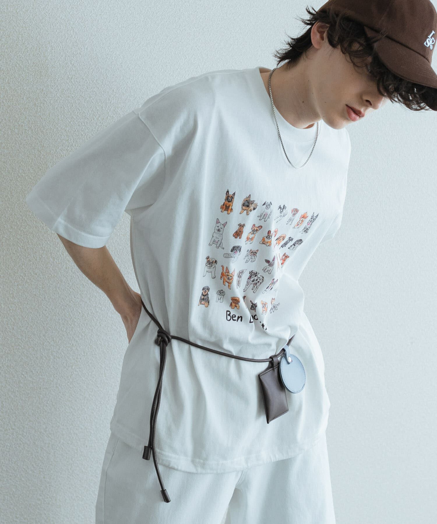 SENSE OF PLACE by URBAN RESEARCH「『別注』Ben Lenovitz&times;SENSE OF PLACE　SHORT-SLEEVE T-SHIRTS」|Tシャツ・カットソー|