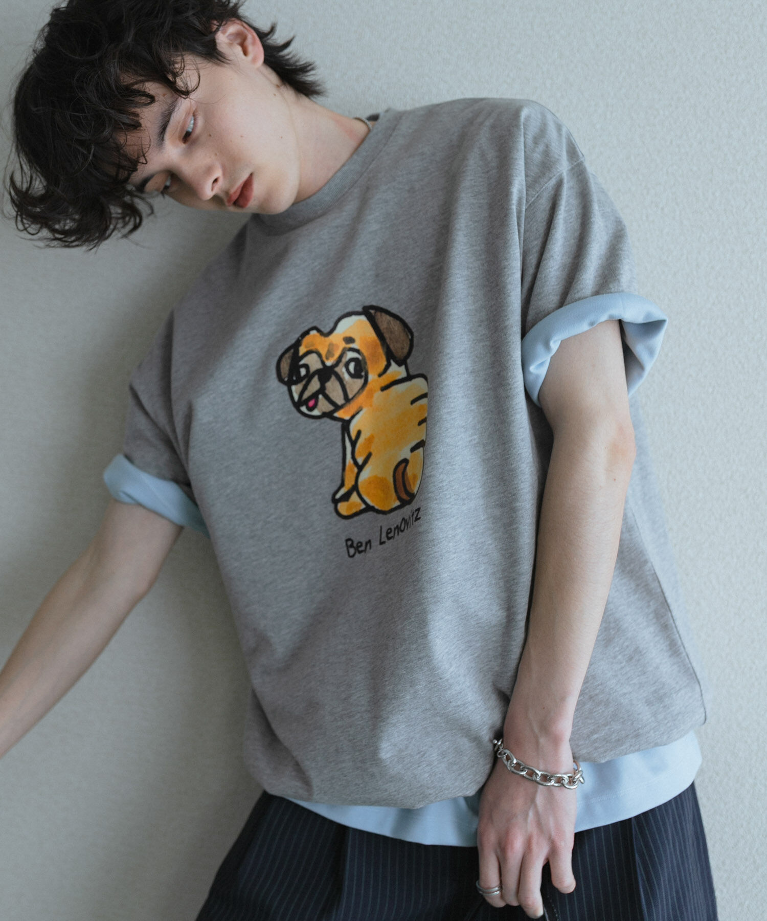 SENSE OF PLACE by URBAN RESEARCH「『別注』Ben Lenovitz&times;SENSE OF PLACE　SHORT-SLEEVE T-SHIRTS」|Tシャツ・カットソー|