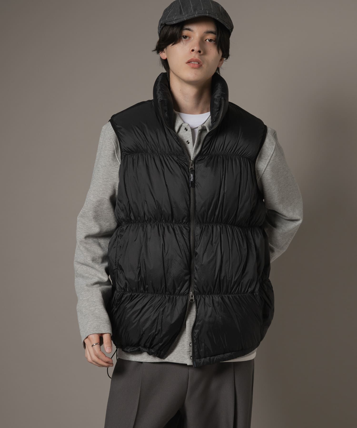 SENSE OF PLACE by URBAN RESEARCH「『別注』TAION&times;SENSE OF PLACE　ダウンオーバーベスト」|ダウンベスト・ベスト|