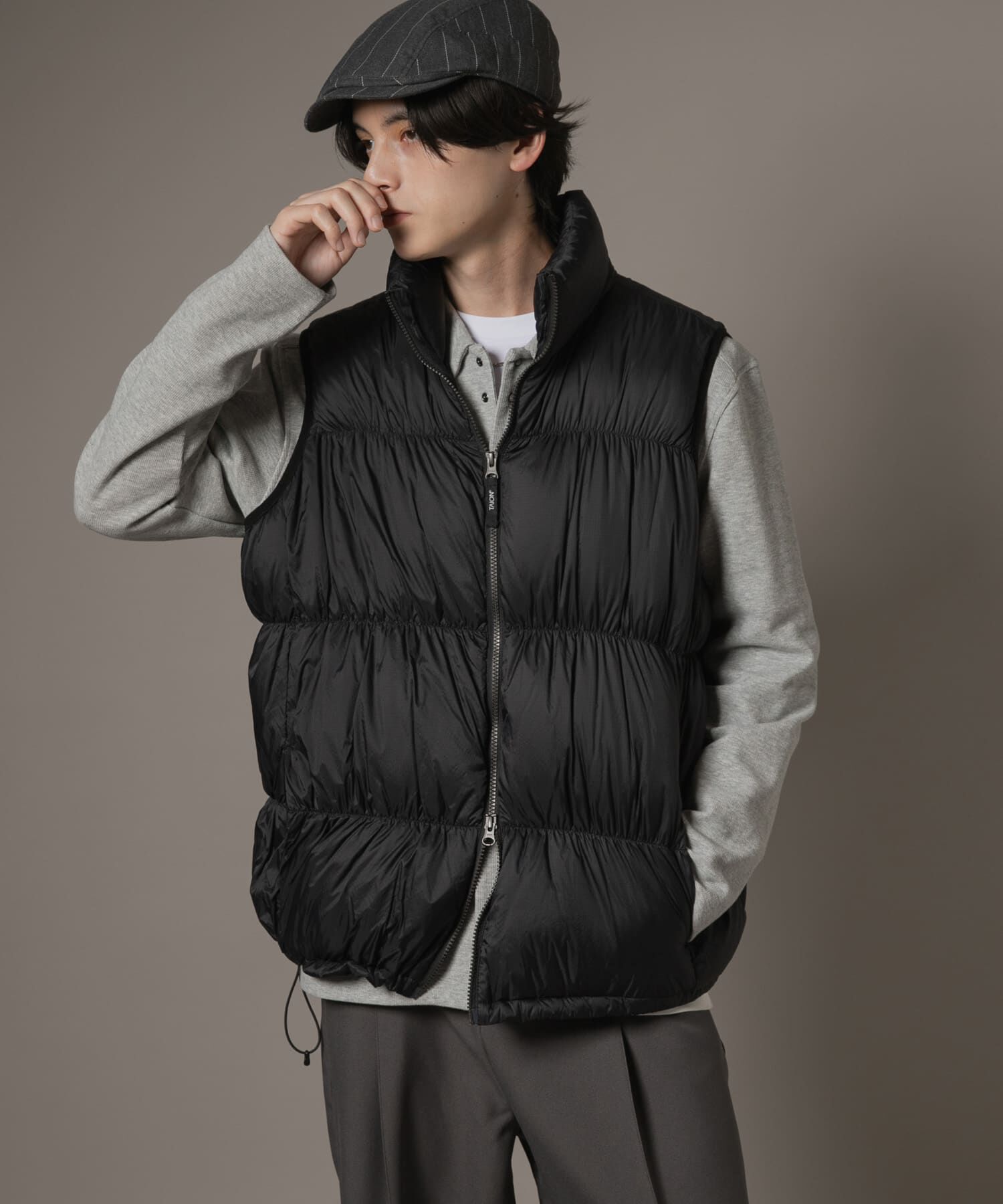 SENSE OF PLACE by URBAN RESEARCH「『別注』TAION&times;SENSE OF PLACE　ダウンオーバーベスト」|ダウンベスト・ベスト|