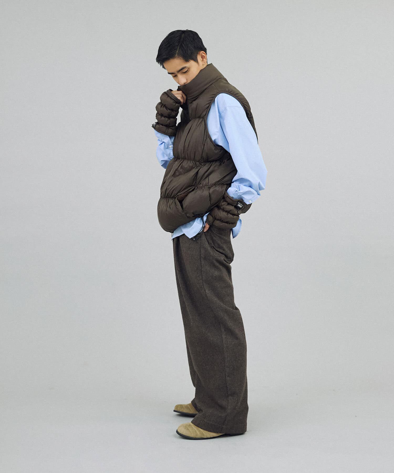 SENSE OF PLACE by URBAN RESEARCH「『別注』TAION&times;SENSE OF PLACE　ダウンオーバーベスト」|ダウンベスト・ベスト|