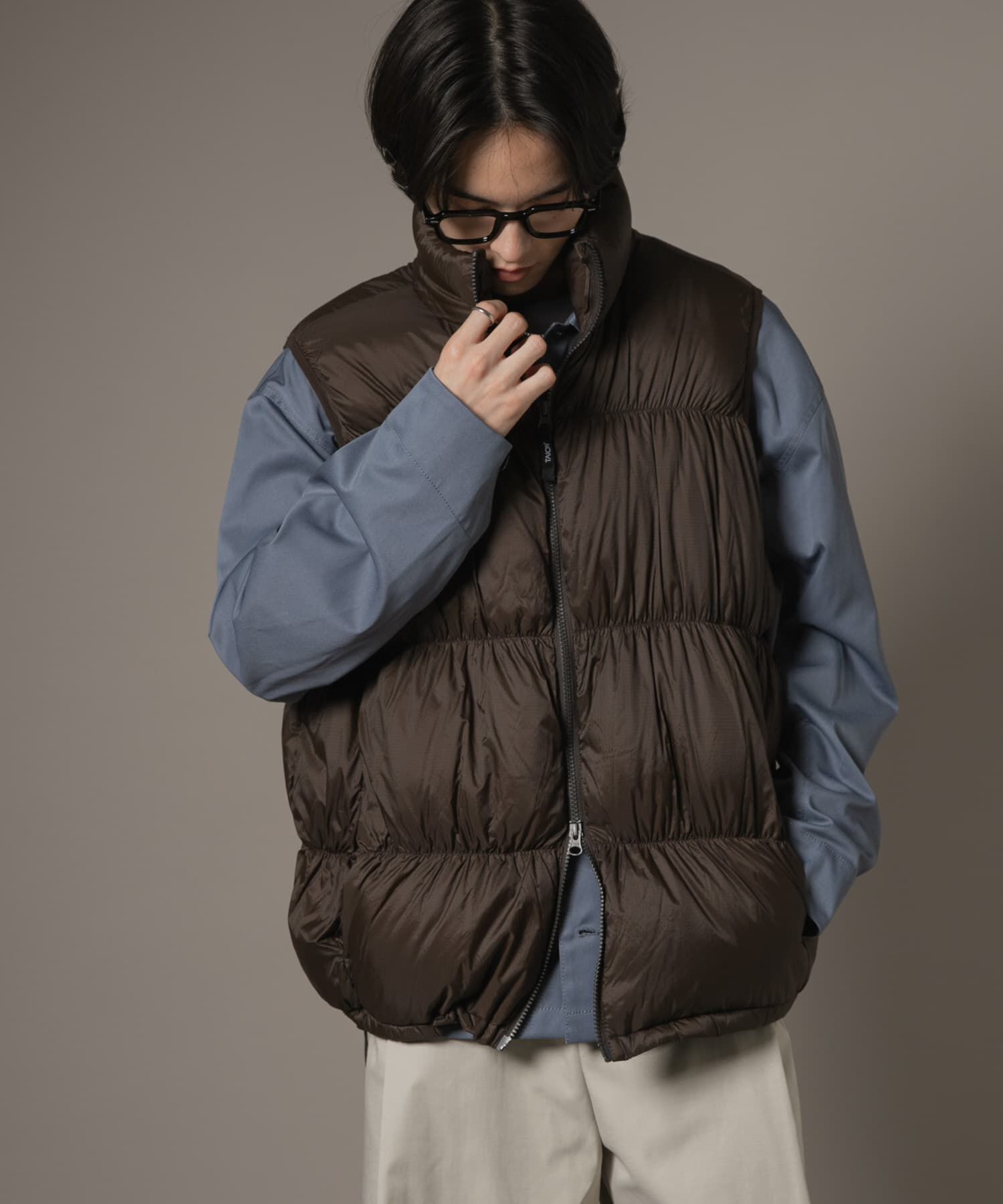 SENSE OF PLACE by URBAN RESEARCH「『別注』TAION&times;SENSE OF PLACE　ダウンオーバーベスト」|ダウンベスト・ベスト|