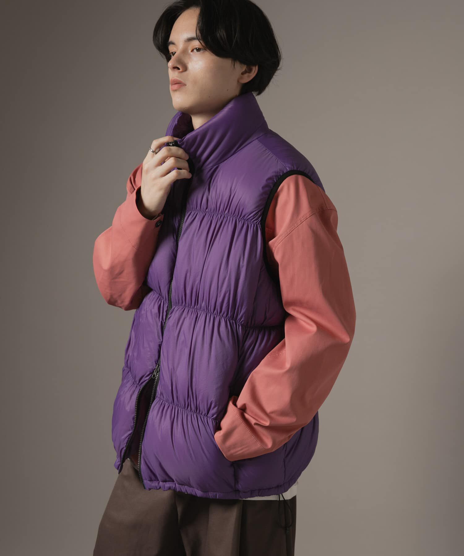 SENSE OF PLACE by URBAN RESEARCH「『別注』TAION&times;SENSE OF PLACE　ダウンオーバーベスト」|ダウンベスト・ベスト|