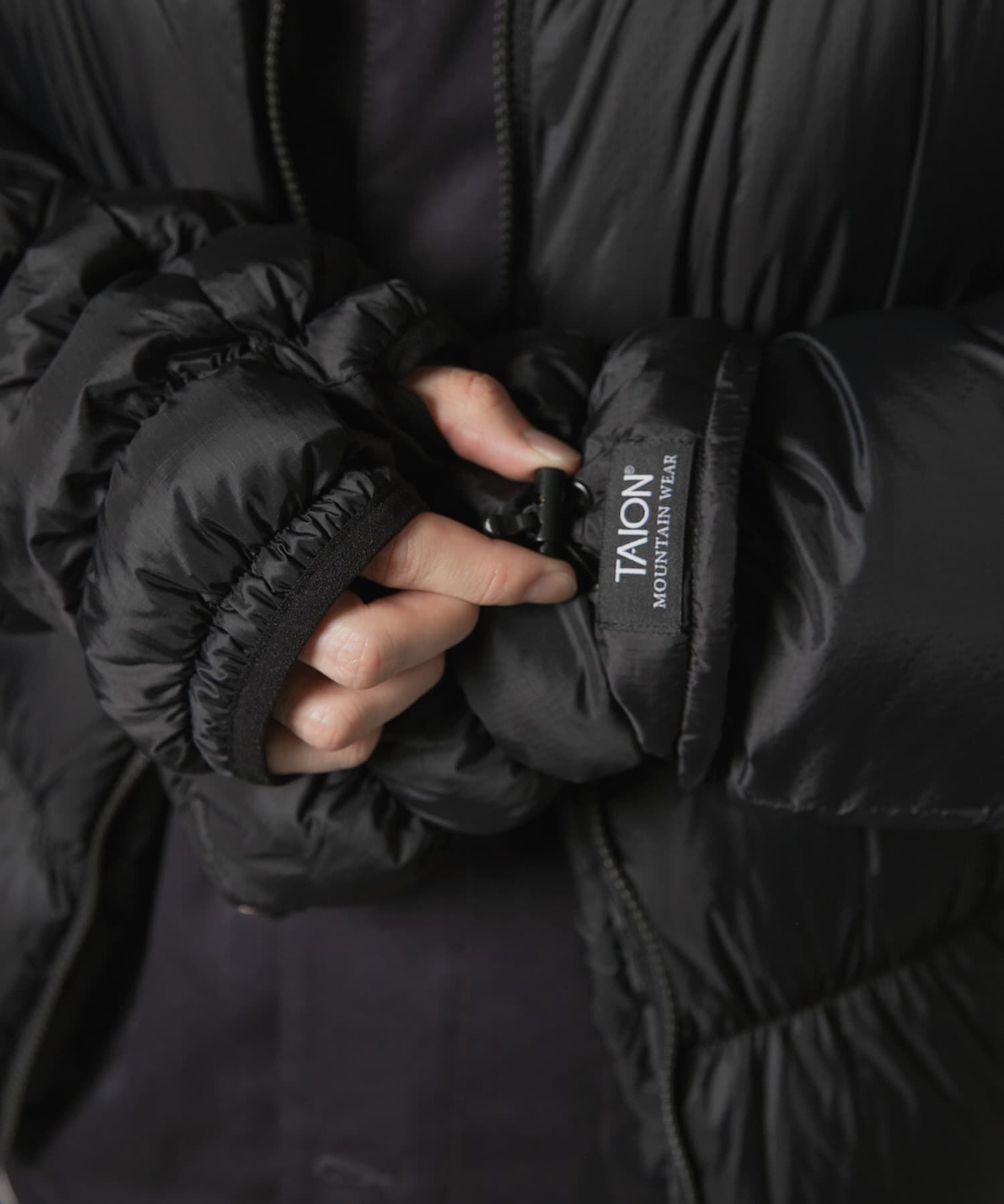 SENSE OF PLACE by URBAN RESEARCH「『別注』TAION&times;SENSE OF PLACE　ダウングローブ」|手袋|