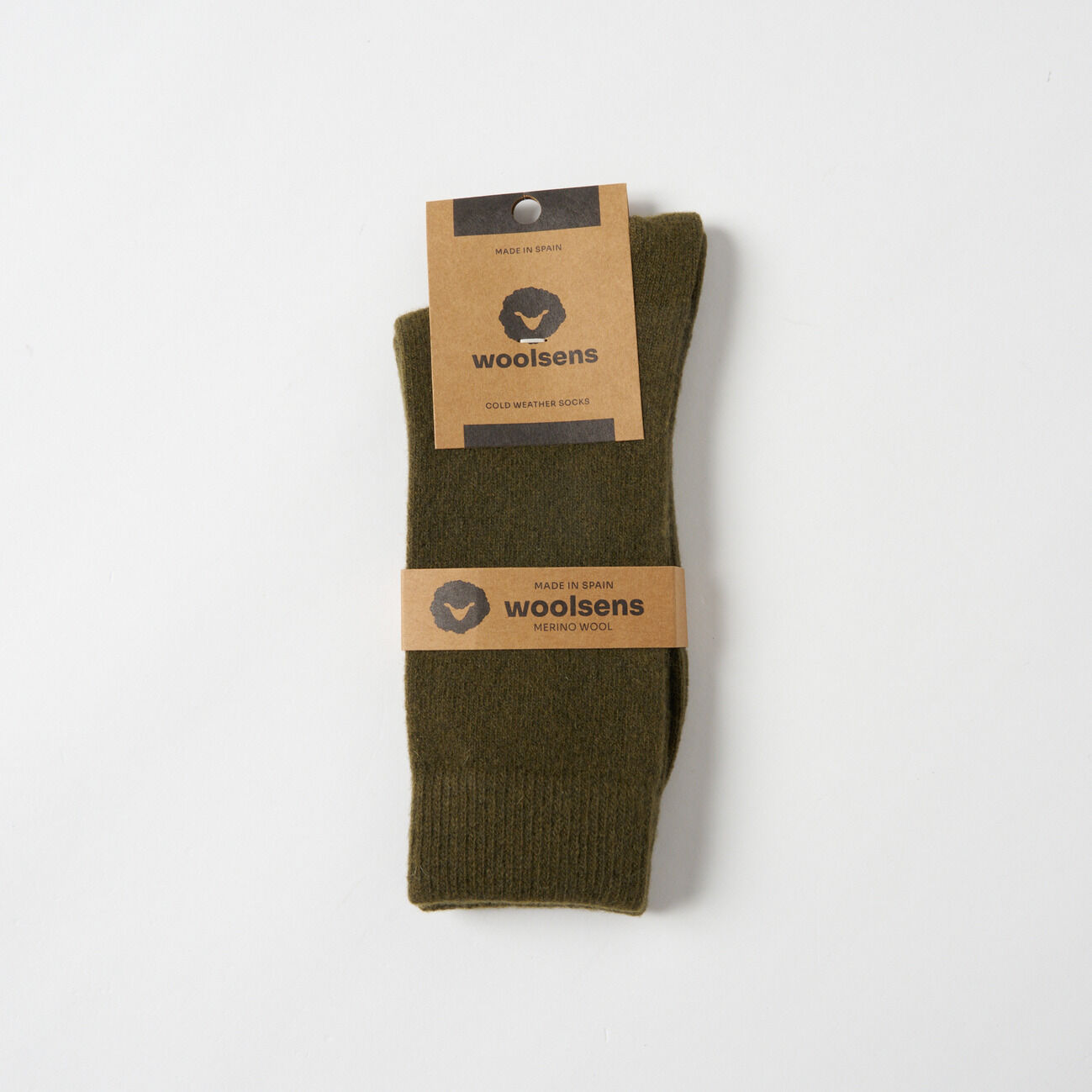  「Woolsens WOOL TWO LINE SOCKS」|ソックス|グリーン