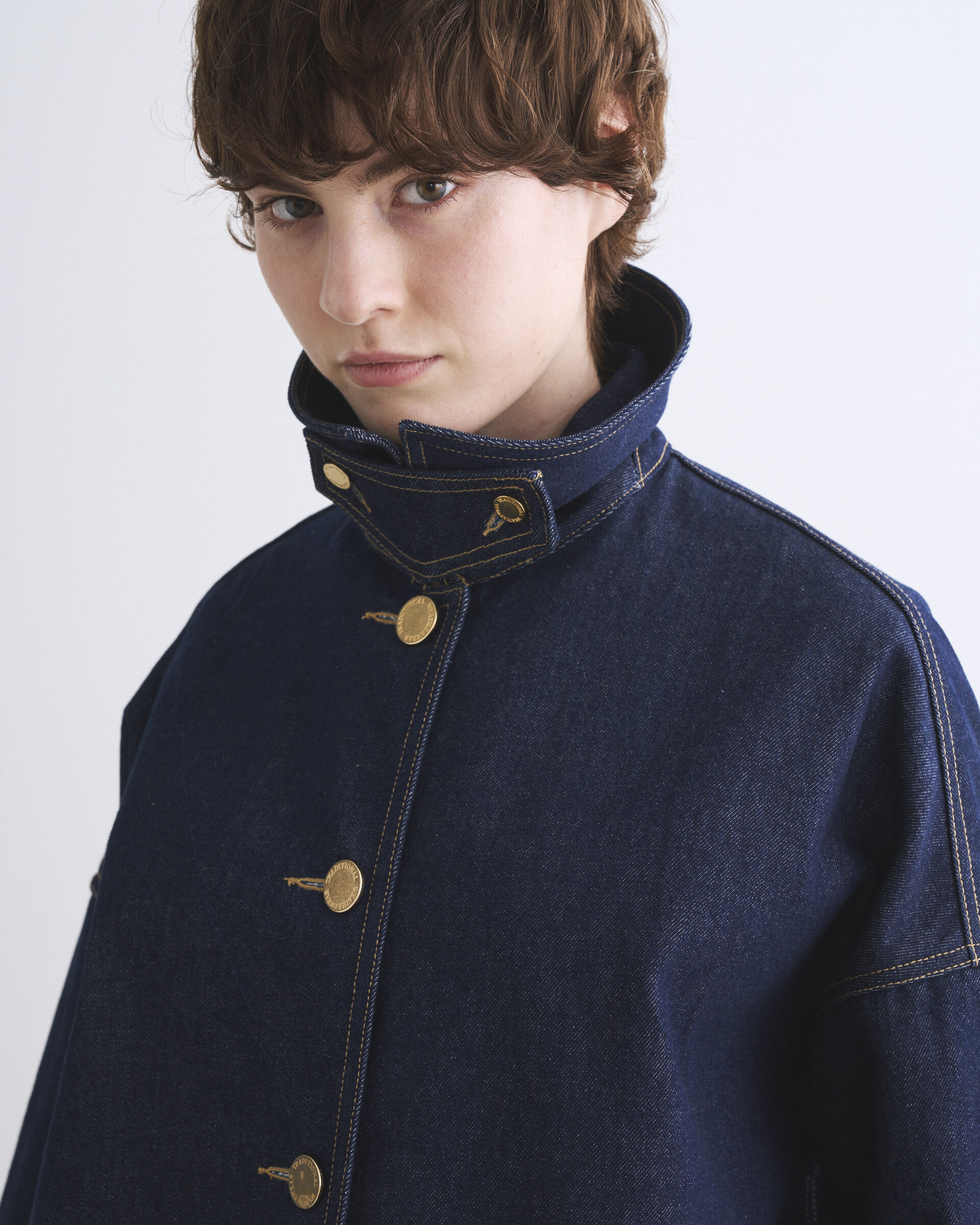 Traditional Weatherwear「MALTON BUTTON THROUGH SHORT DENIM」|その他|