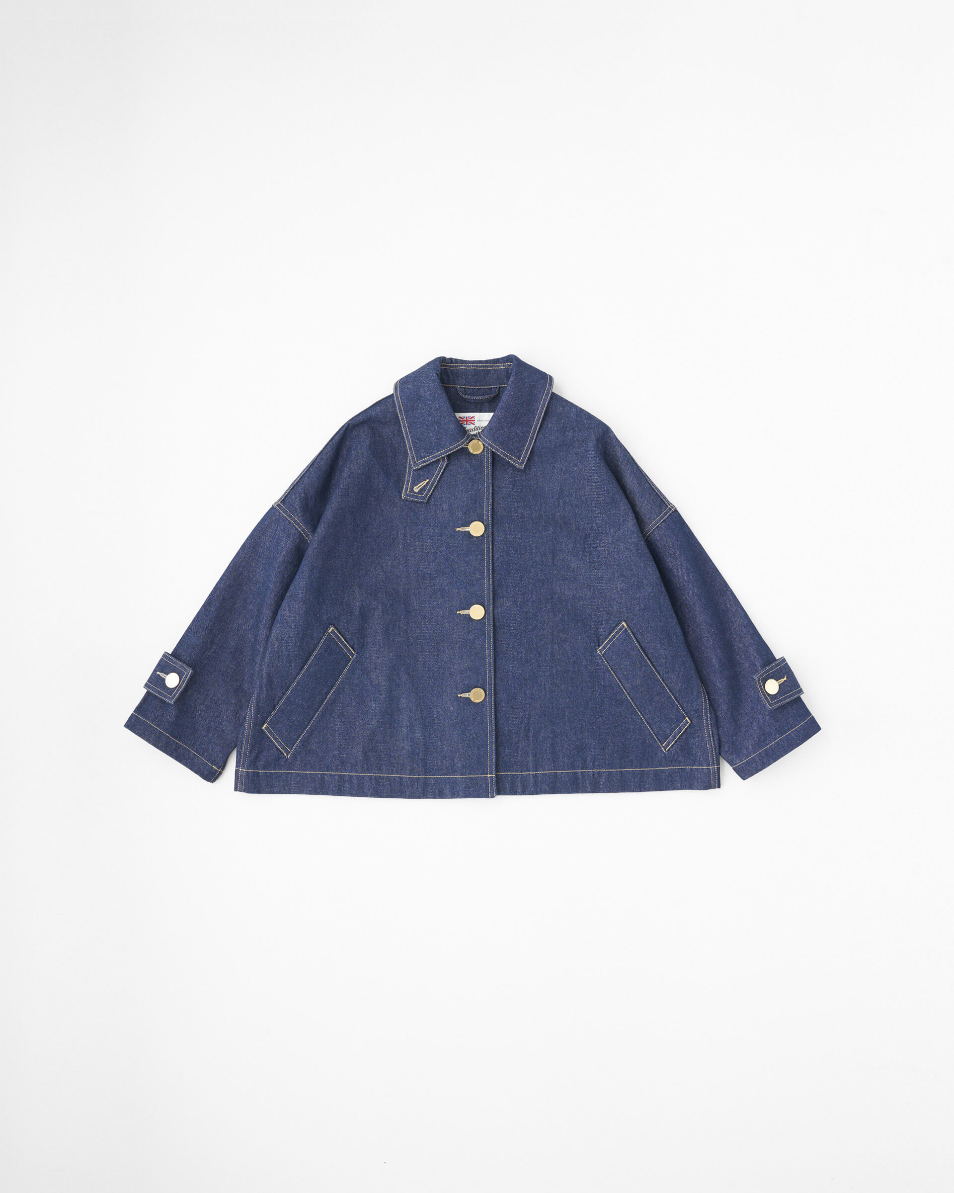 Traditional Weatherwear「MALTON BUTTON THROUGH SHORT DENIM」|その他|