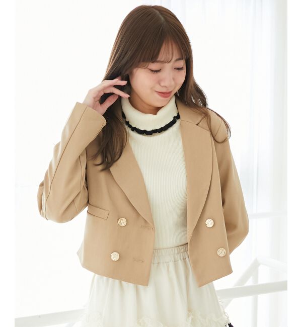  「ダブルブレストショートジャケット」|その他|