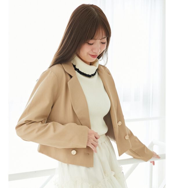  「ダブルブレストショートジャケット」|その他|